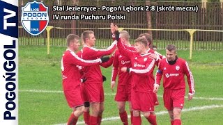 PP: Stal Jezierzyce - Pogoń Lębork 2:8 - Skrót spotkania