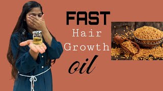 Homemade Hair oil for Fast hair growth |How to make Hairoil at home ?