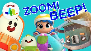 Zoom! Beep! Car Song for Kids ♪🚙♪ Netflix Jr Jams