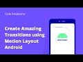Motion Layout Tutorial | Create Amazing Animations With Motion Layout | #android #java #appdev
