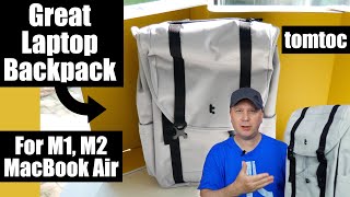 tomtoc TA1 Laptop Backpack - Great for your M1 and M2 MacBook Air