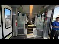 metrolink arrow. a quick walkthrough the train. san bernardino transit center.