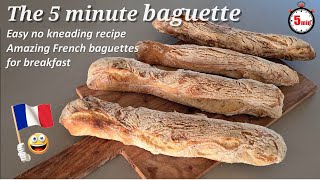 The 5 minute baguette