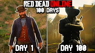I Spent 100 Days in Red Dead Online... Here's What Happened