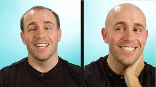 Balding Guys Go Completely Bald