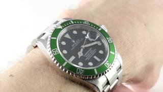 Rolex Submariner “Kermit” 16610LV / Mark I Luxury Watch Review