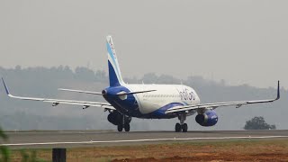 Indigo Airlines Landing At Calicut Int'l Airport | HD