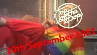 Top of the Pops Chart Rundown - 10th September 1981 (Jimmy Savile)