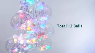 LED Wishing Ball Curtain Light(RGB)