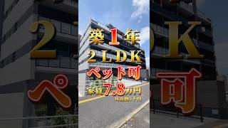 築１年のペット可２ＬＤＫマンション🐶🐈✨お問い合わせは右上の･･･の説明から😁