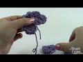 violet free crochet pattern right handed