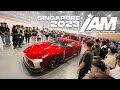 IAM SG 2023 ROLLOUT: Singapore's Most EXTREME Modified Cars Go WILD For the Crowd!