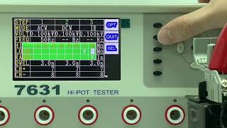 MICROTEST HI POT Tester 7631 安規測試/耐壓測試儀/AC耐壓/DC耐壓/漏電流/充電槍測試設備/充電樁測試設備