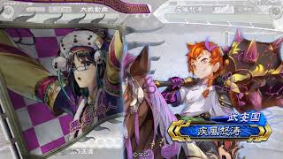 三国志大戦 希望神医漢鳴 VS 天女巨虎