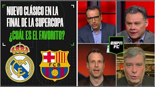 BARCELONA vs REAL MADRID, Clásico en la final de la Supercopa de España 2024 ¿Cómo llegan? | ESPN FC