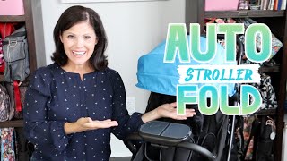 Larktale Auto Fold Stroller Review | STROLLER FOLDS ITSELF!