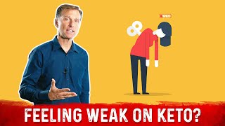 Not Hungry on Keto, Yet Still Feeling Weak? – Dr.Berg on Being Tired on Keto