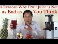 4 Reasons Why Fruit Juice is Not as Bad as You Think