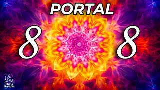 Portal 8:8 ✧ 888 Hz ~ The power of positive energy ~ Are you ready for it?