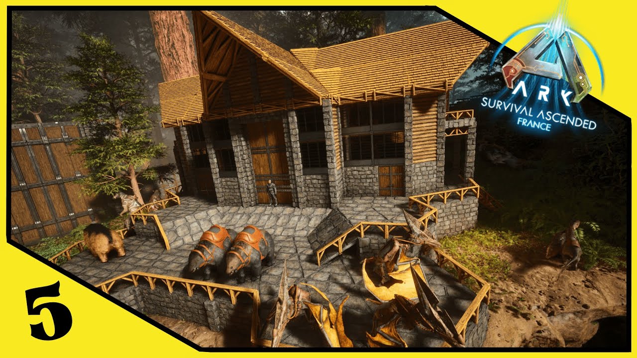 CONSTRUCTION D'une Base INCROYABLE !!! ARK : SURVIVAL ASCENDED [#5 ...