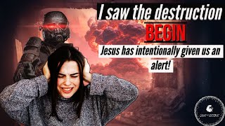 I SAW THE DESRUCTION BEGIN IN MY EXPERIENCE! I RECEIVED A MESSAGE! #propheticword #tribulation