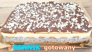 Najlepszy sernik gotowany 🍰 The best cooked cheesecake - always a hit 🍰 melts in your mouth