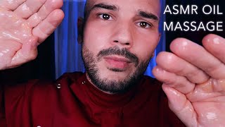 ASMR Massaging Your Face with Rosehip Seed Oil 🌱 Sleepy Personal Attention 💤