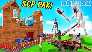 KITA BUAT RUMAH ANTI SCP LEVEL 100 DI ROBLOX!!