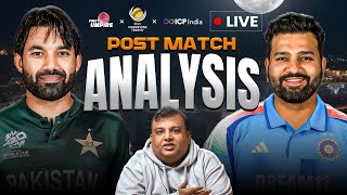 India vs Pakistan 5th CT 2025 | LIVE 🔴 | Post Match Analysis | Rohit Sharma  vs Mohammad Rizwan