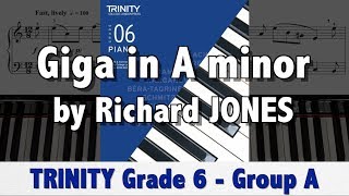 Giga in A minor by R. Jones