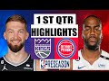 Sacramento Kings vs Detroit Pistons FULL GAME 1ST QTR  Highlight  |2022 NBA Regular Season