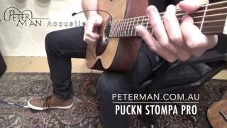 stomp box Puck'n Stompa Peterman Demonstration