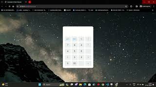 Calculator CodSoft Task 2