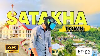 Satakha town😍 Nagaland zunheboto ||4K video || best cleanest town #satakha #zunheboto #nagaland