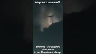 Unfassbar was sich hier in einer Gewitterwolke verbirgt #außerirdische #ufos