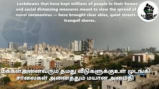 Coronavirus மனிதனுக்கு வாழ்வா சாவா ஆனால் வனவிலங்குகள் தன் சுதந்திரக் காற்றை சுவாசித்தது