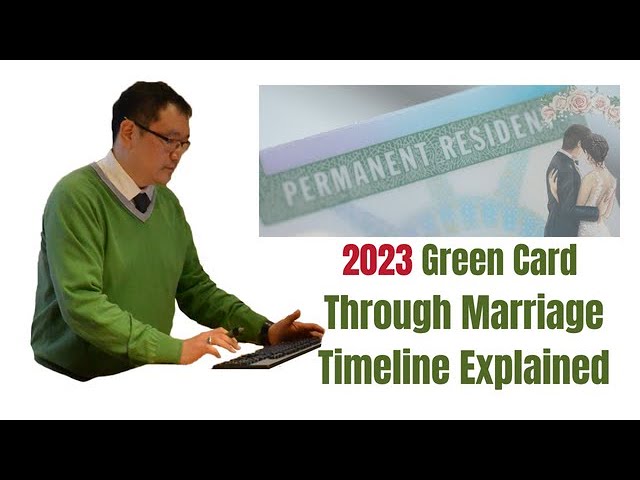 Uscis Green Card Through Marriage Timeline Infoupdate Org
