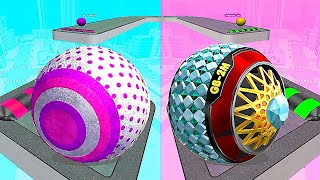 Ultimate ball Challenges on Going balls vs Rollance Adventure balls gameplay android or iOS