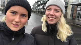 Vejle Havn tour med Mathilde og Emilie