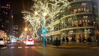 MICHIGAN AVENUE CHRISTMAS LIGHTS DRIVING TOUR CHICAGO