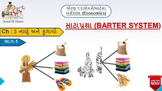 Std 12 | ECO | Ch 3 | Part 1 | નાણું અને ફુગાવો | સાટાપ્રથા | Barter System | સાટાપ્રથાની મર્યાદા