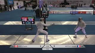 Seoul Grand Prix 2024 SMS - L32 - Fares Arfa CAN v Bolade Apithy FRA