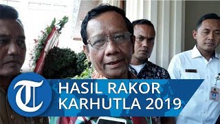 Adakan Rakor Gabungan, Pemerintah Menyatakan Penanganan Karhutla Tahun 2019 Dapat Teratasi Dengan Ba