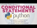 Learn The BASICS | CONDITIONAL STATEMENT in Python (Ilonggo-English Version) | Part 6