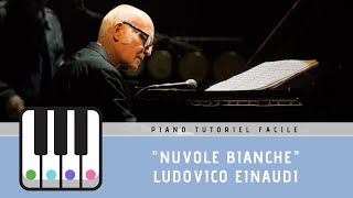 3 EXERCICES DE LUDOVICO EINAUDI - NUVOLE BIANCHE - PIANO TUTO FACILE