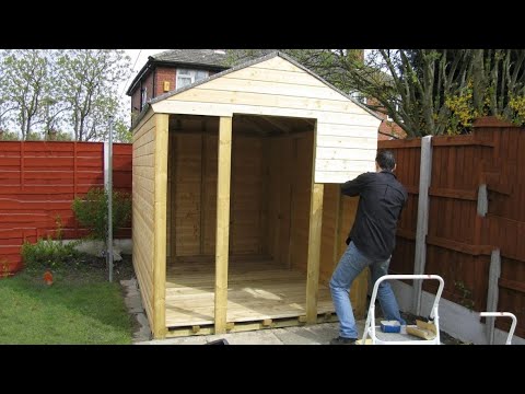 Building a shed by yourself Building a shed by yourself
