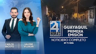 Noticiero de Guayaquil (Primera Emisión 29/11/24)