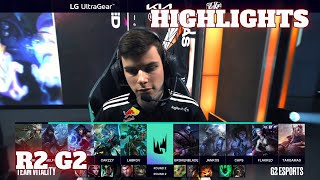 G2 vs VIT - Game 2 Highlights | Round 2 LEC 2022 Spring Playoffs | G2 Esports vs Vitality G2