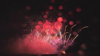 [4K60p]2018辰ノ口さくら祭り花火【10号単発他/ﾜｲﾄﾞｽﾀｰﾏｲﾝ】/Tatsunokuchi Sakura Matsuri,Fireworks