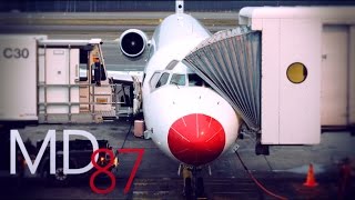 MD-87 TRIP REPORT | DAT Danish Air Transport | SK703 Helsinki - Stockholm | OY-JRU